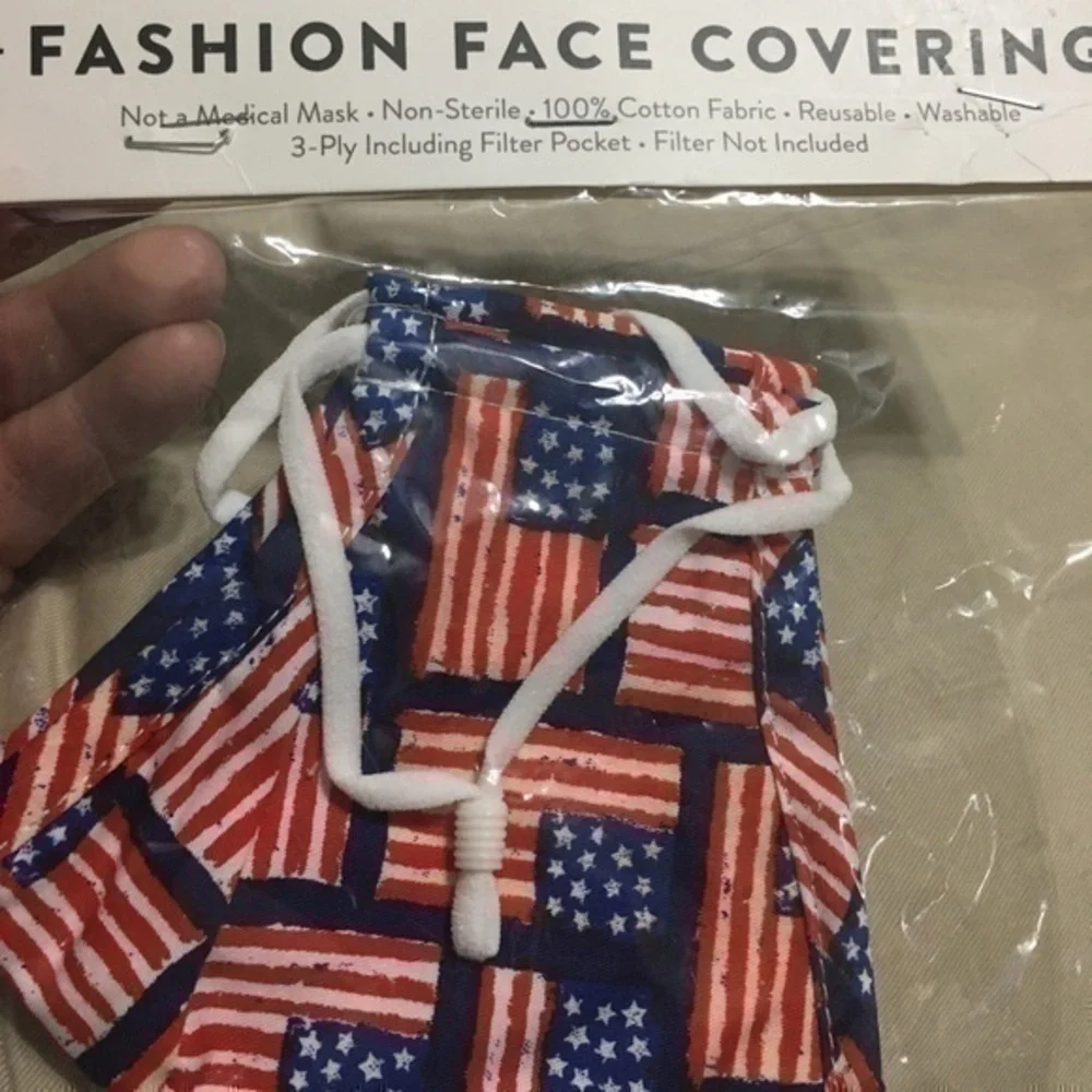 Fashion face mask American Flag